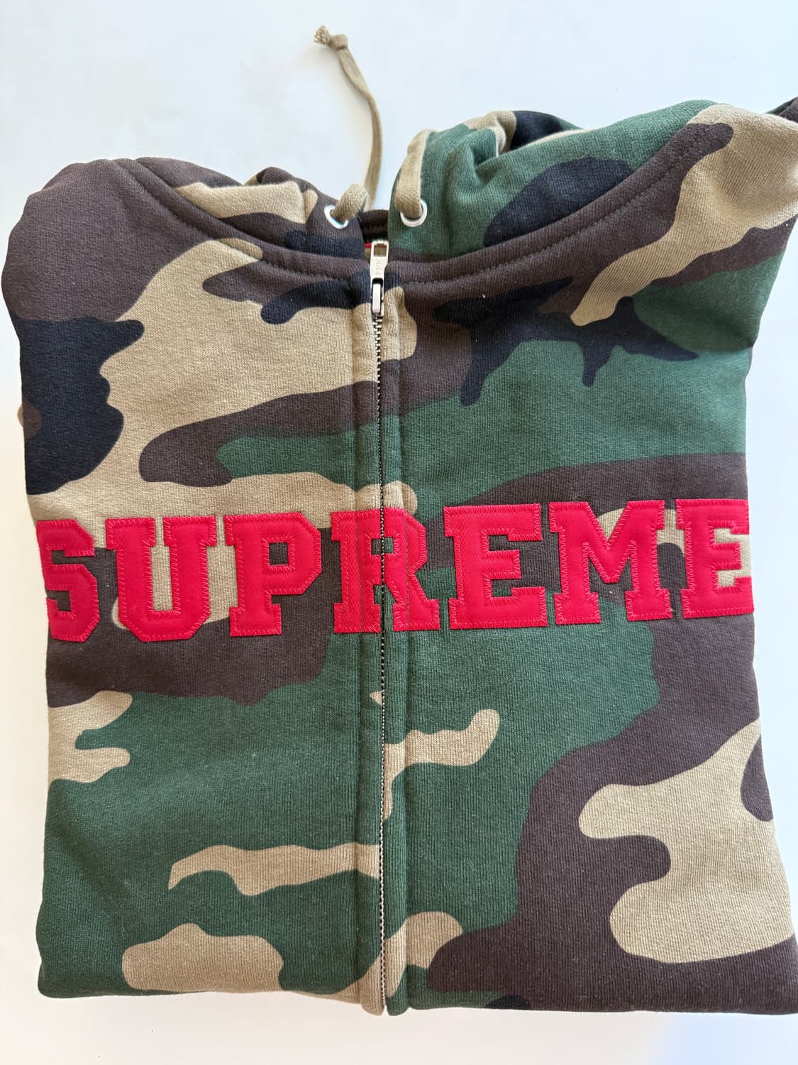 슈프림 카모 후드집업 상품이미지1