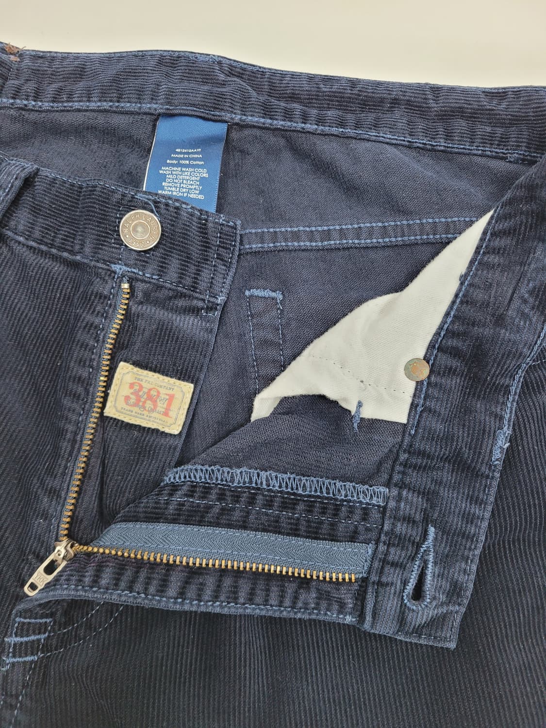 POLO 폴로 랄프로렌 코듀로이 팬츠 / 남 33 (추천31~32)네이비 상품이미지6