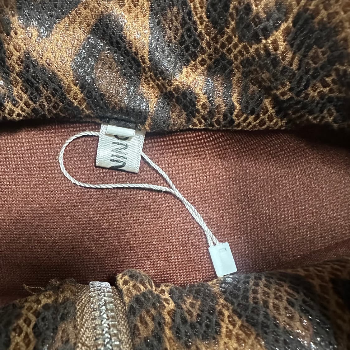 ✨ (바배) 빈티지 레오파드 호피 크롭 집업 자켓 상품이미지3