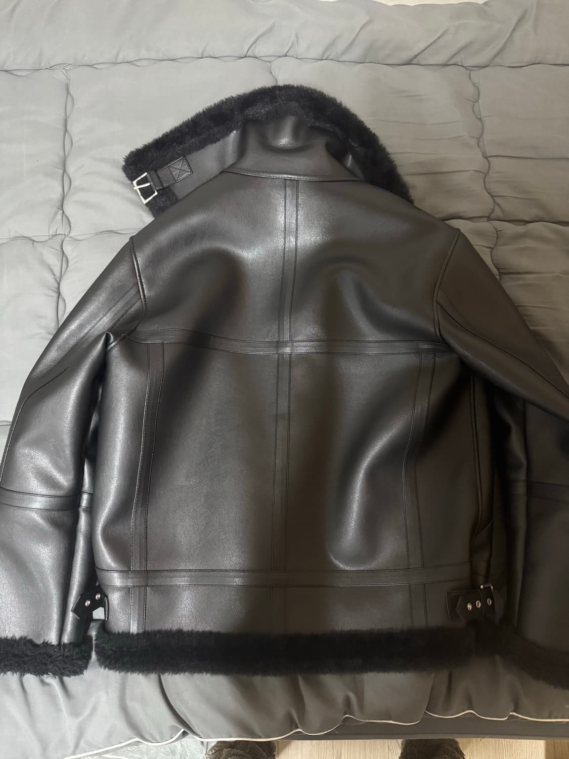 도프제이슨 무스탕 L (솔리드 무톤 자켓) 상품이미지2