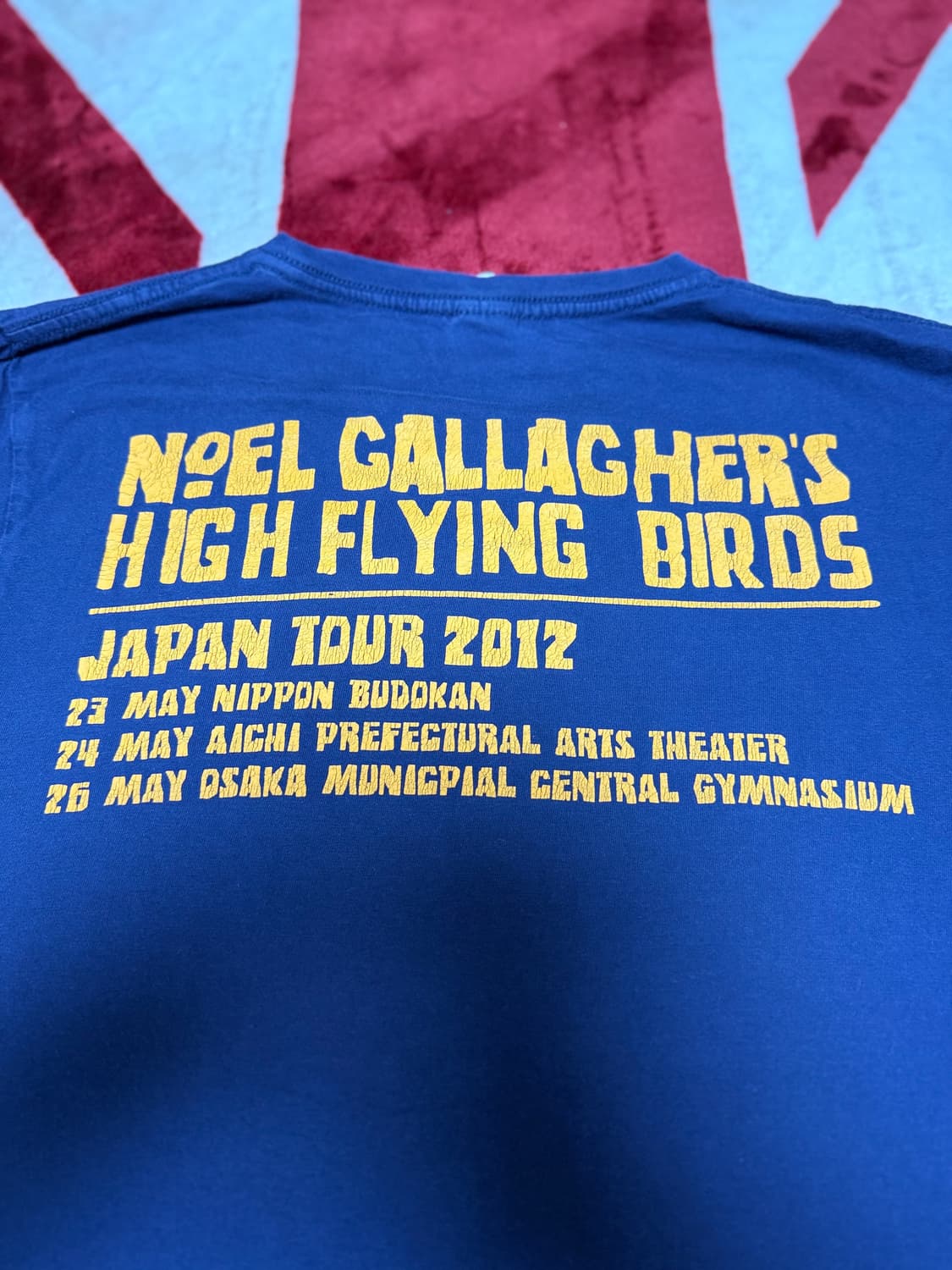 오아시스 노엘갤러거하이플라잉버즈 공식 일본 투어 티셔츠 상품이미지4