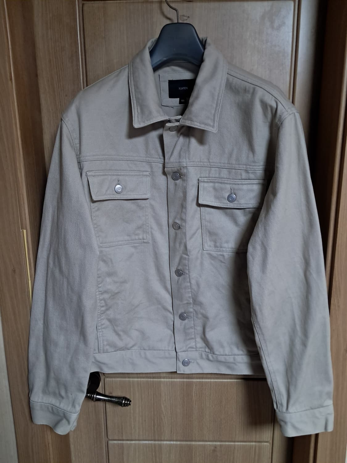 탑텐 면 자켓 남성100  상품이미지2