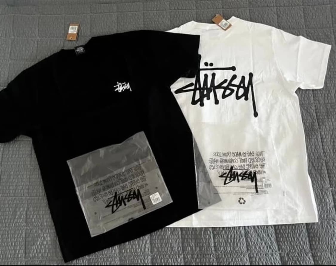 🔥[새상품/정품]🔥스투시 베이직 반팔티 오버핏 티셔츠 상품이미지1