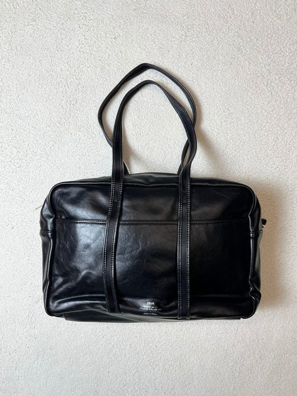 노이에 NEUE 올시즌 레더 보스턴백 A1861 상품이미지1