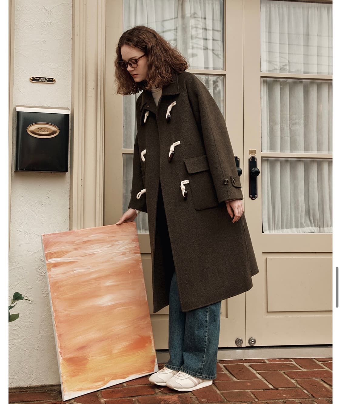 (새상품) 캐시미어 떡볶이코트 (정가499,000원) 상품이미지1