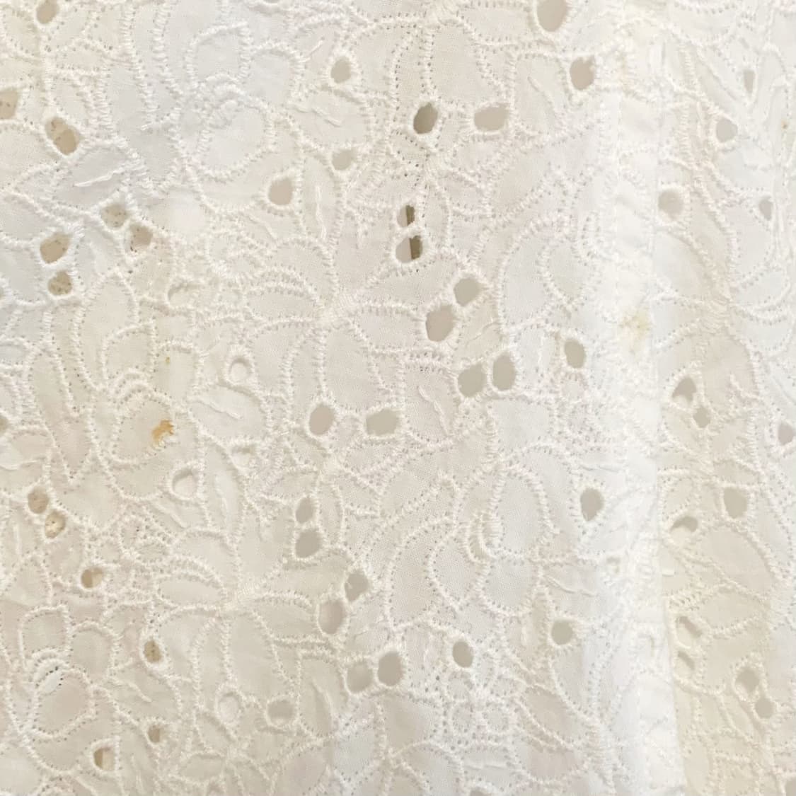 [빈티지] 화이트 펀칭 레이스 A라인 스커트 상품이미지2