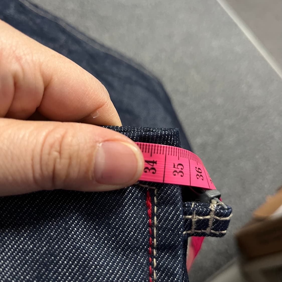 리바이스 엔지니어드진 걸즈 버클 랩 데님 스커트 상품이미지5