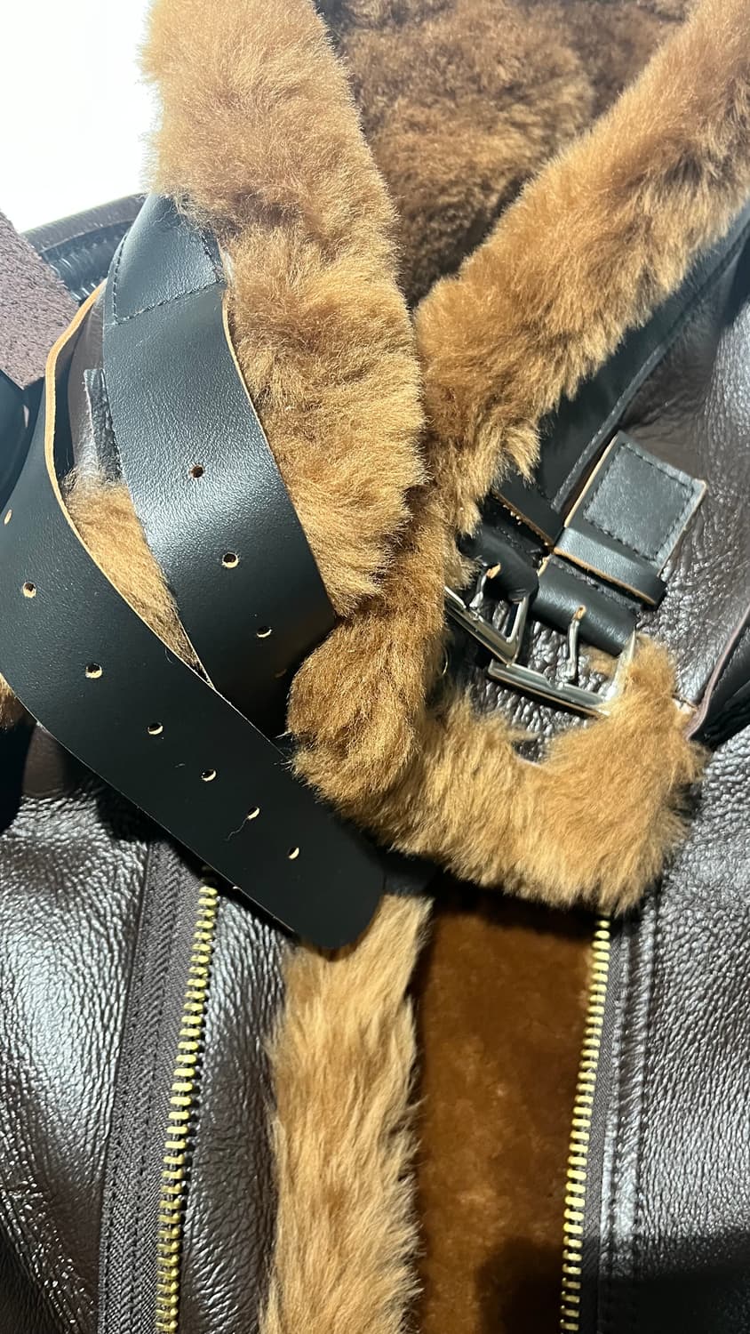 모건 멤피스 무스탕 자켓 38 나카타쇼텐 상품이미지4