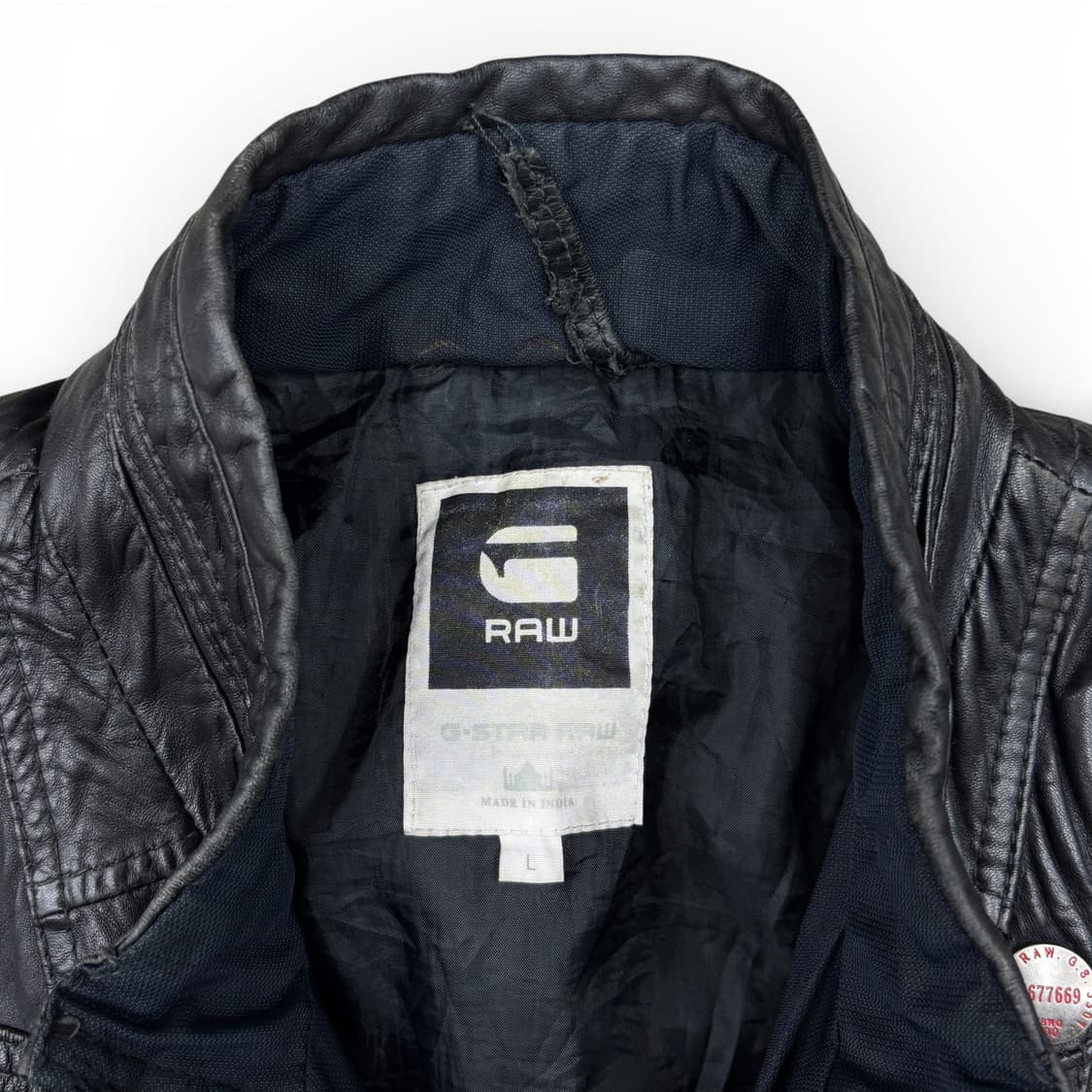 지스타 로우 New Macc 레더 봄버 자켓 상품이미지10