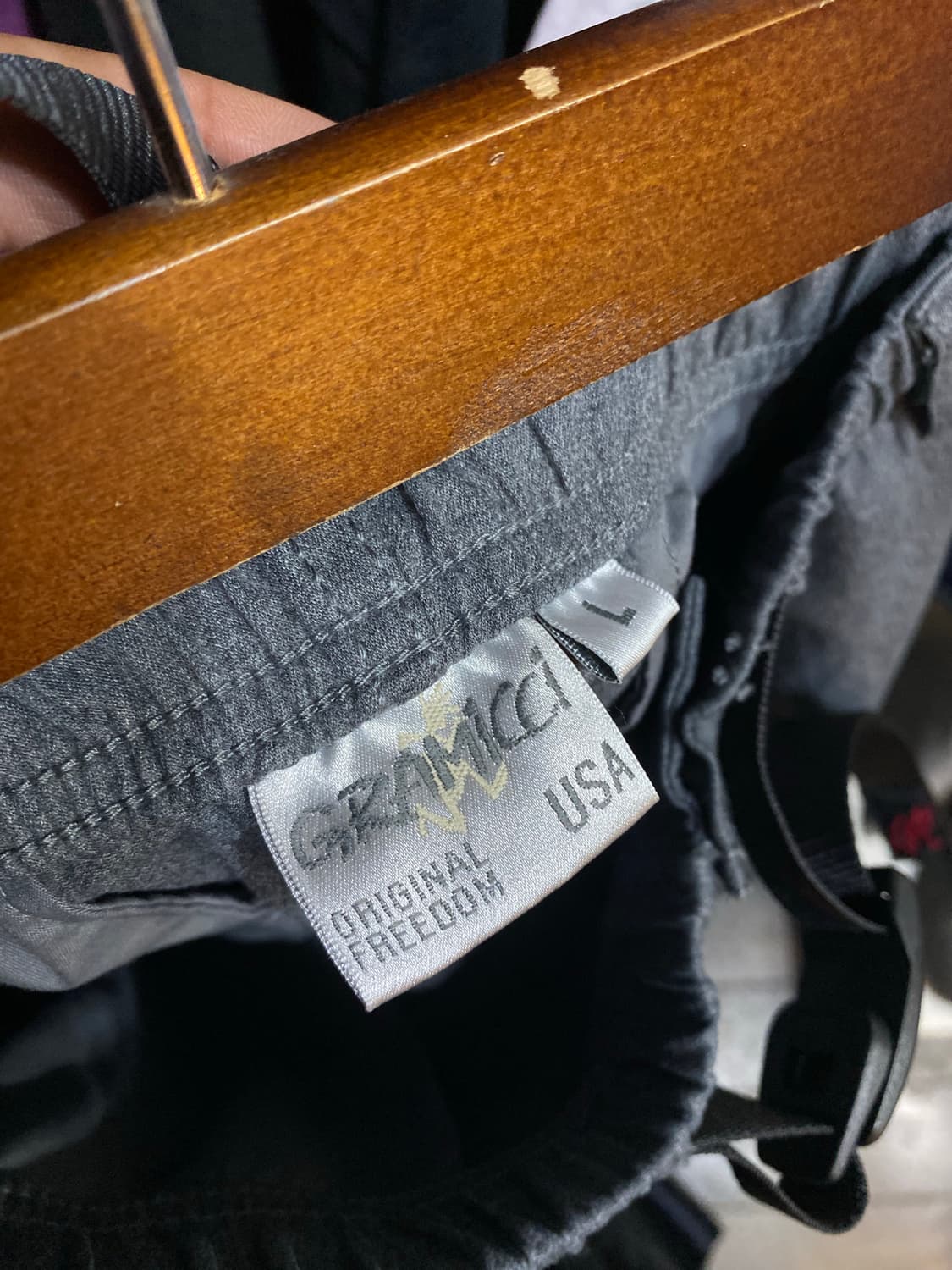 GRAMICCI 그라미치 그레이 컬러 팬츠 L size 상품이미지7