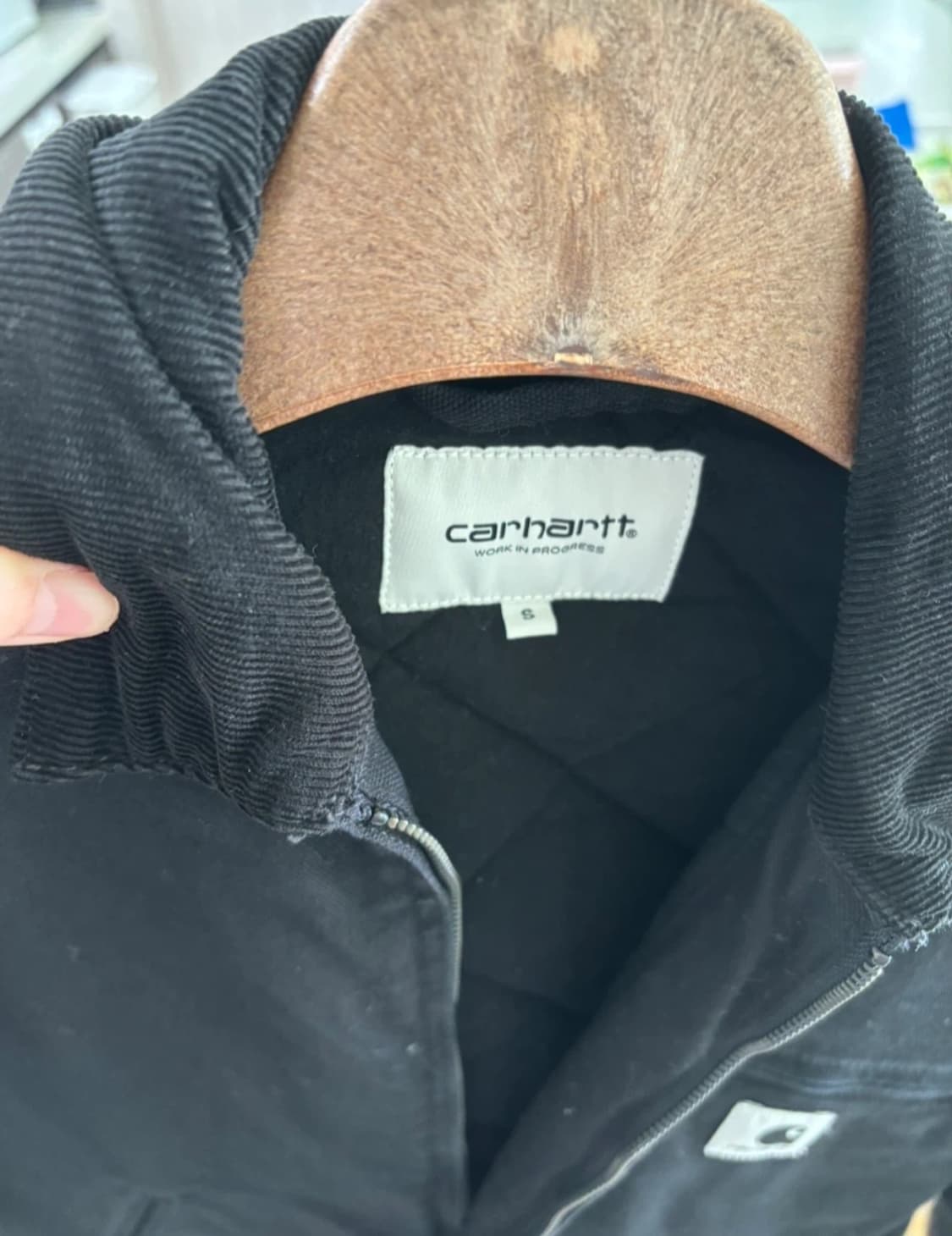 칼하트 WIP W 그레이트 디트로이트 자켓 블랙 S 상품이미지2
