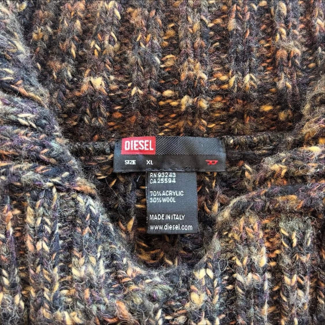 디젤 아카이브 울 코위찬 상품이미지6