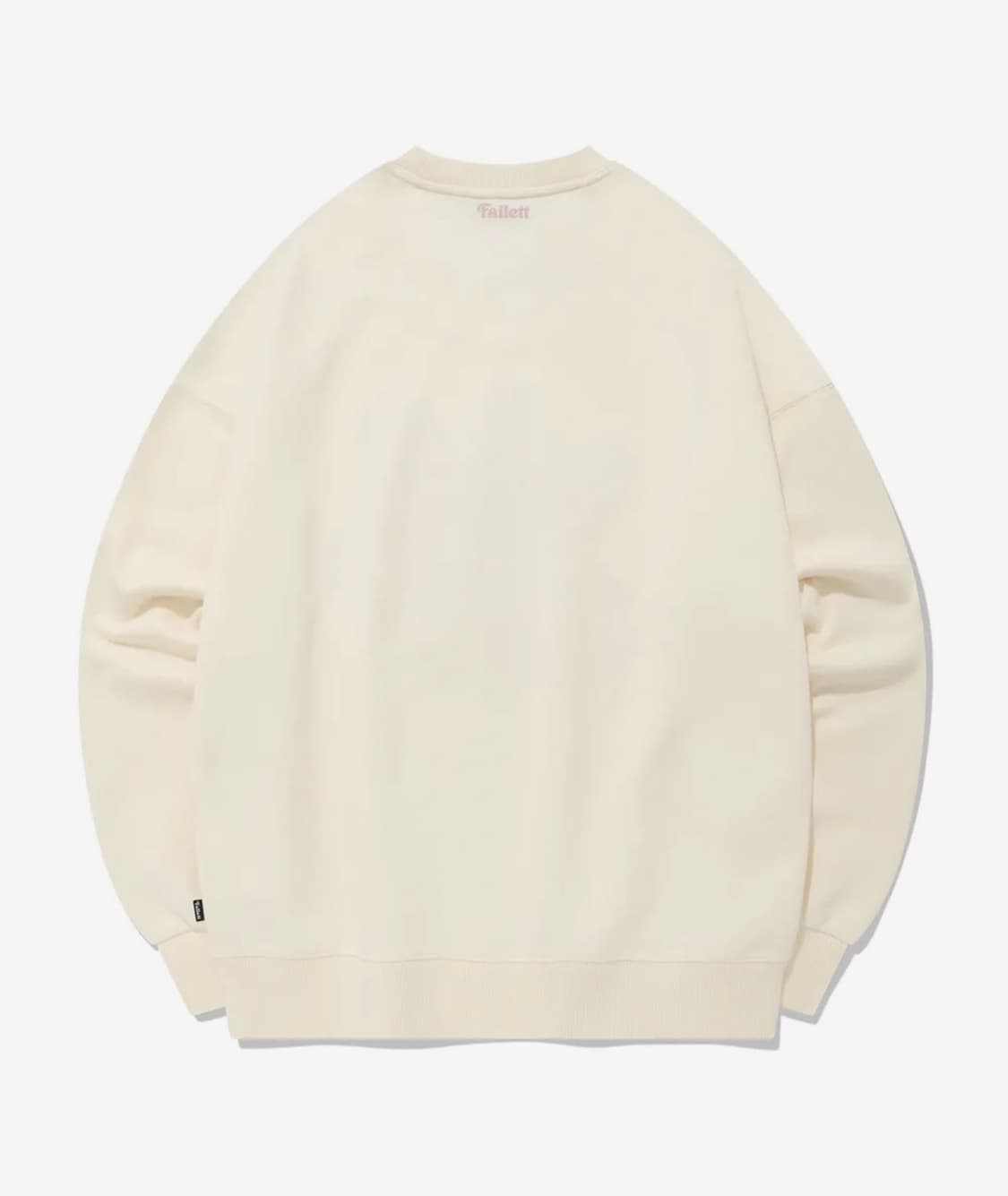 팔렛 부클 플라워 맨투맨 아이보리 S 상품이미지2