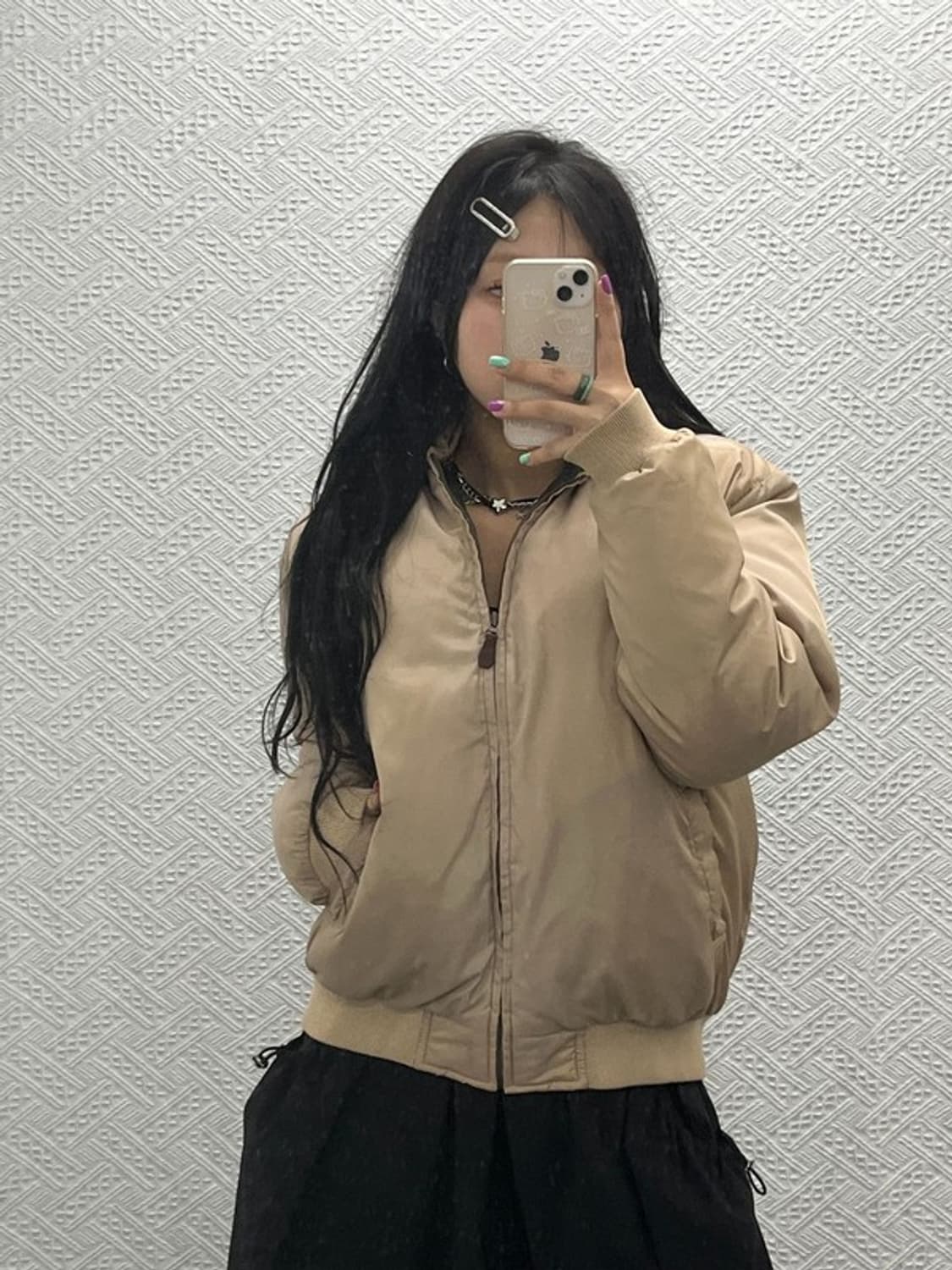 폴로 랄프로렌 90s 올드스쿨 빈티지 파머룩 패딩 점퍼 80 C06735 상품이미지2