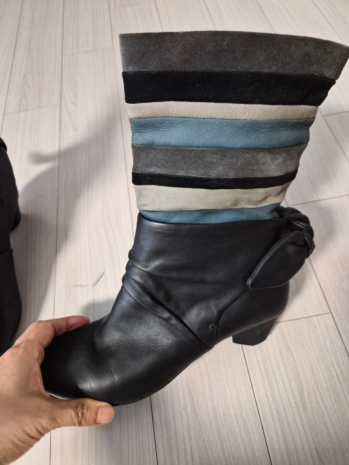 캠퍼(Camper)멀티 스트라이프 리본부츠 상품이미지2