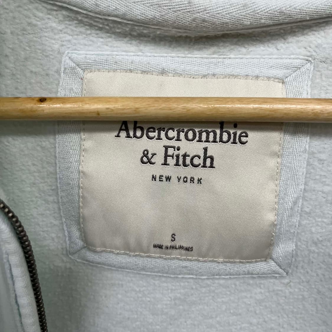 아베크롬비 y2k 여리핏 대대장 작사 후드집업 희귀져지(S) 상품이미지5