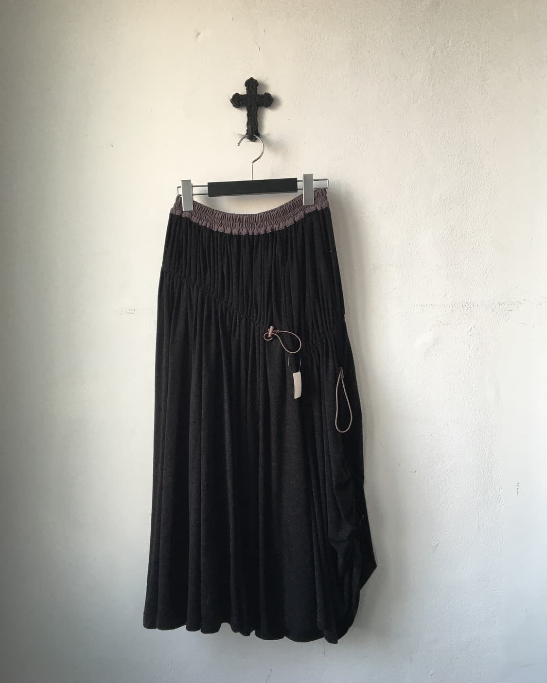 Shirring point long skirt 상품이미지1