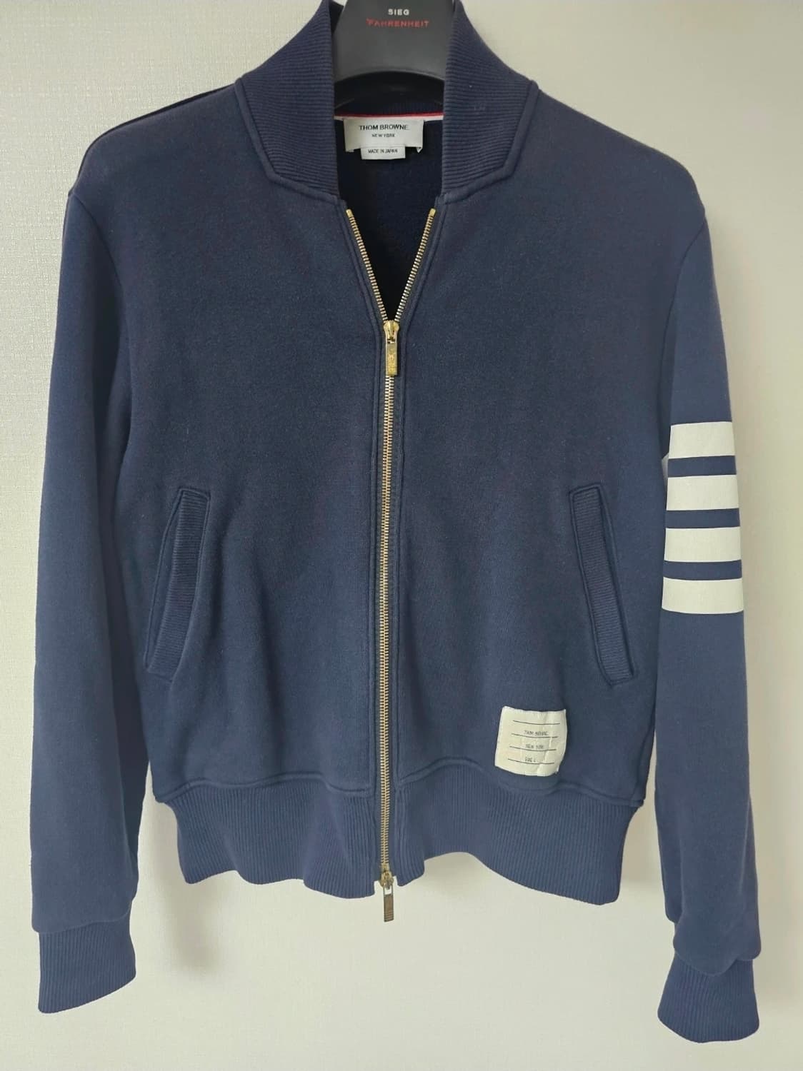 톰브라운 4바 루프백 보머 점퍼(95~100/정품/상태a) 상품이미지1