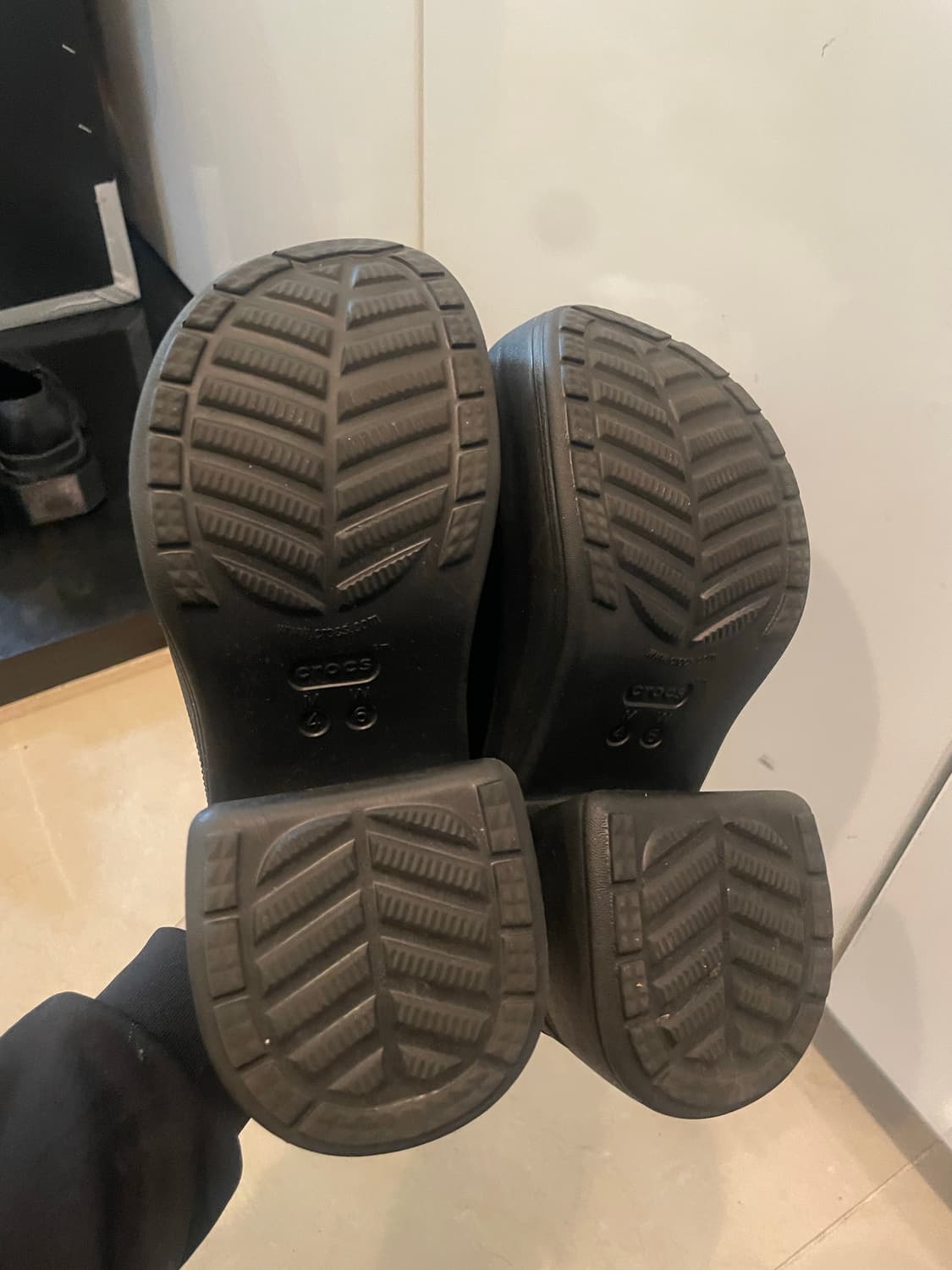 크록스 사이렌 블랙 230 상품이미지5