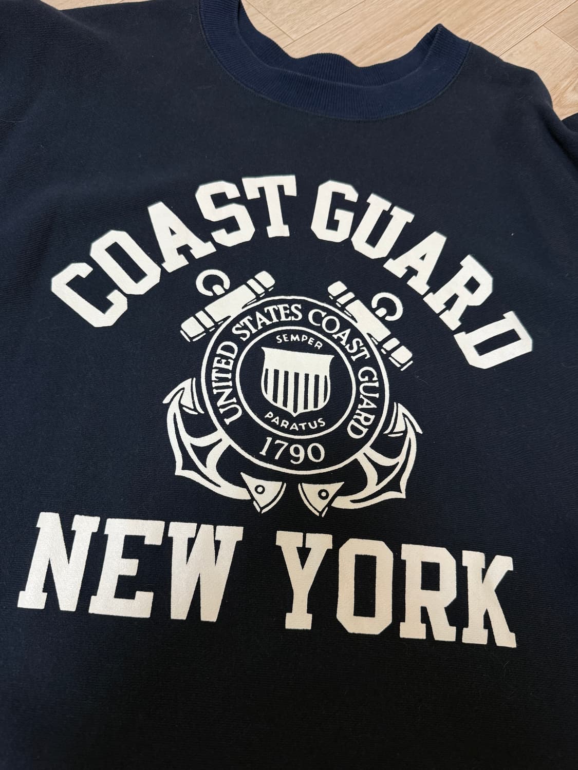 (XL) 프리휠러스 울티마툴레 코스트가드 해안경비대 스웻 상품이미지2