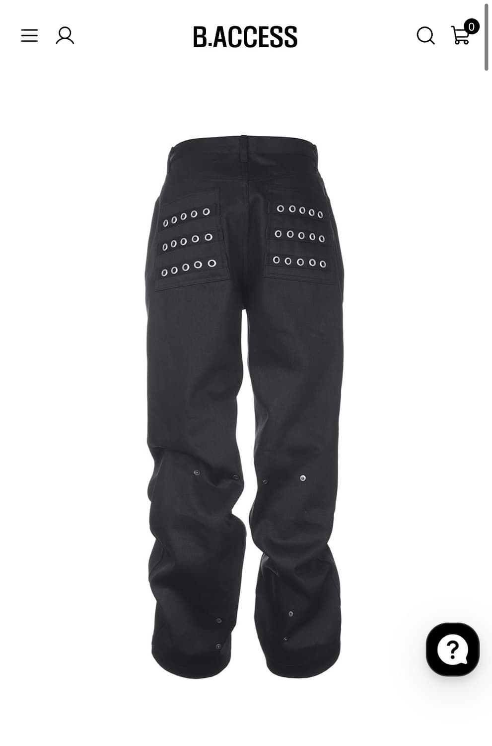 비엑세스 팬츠 0size 상품이미지1