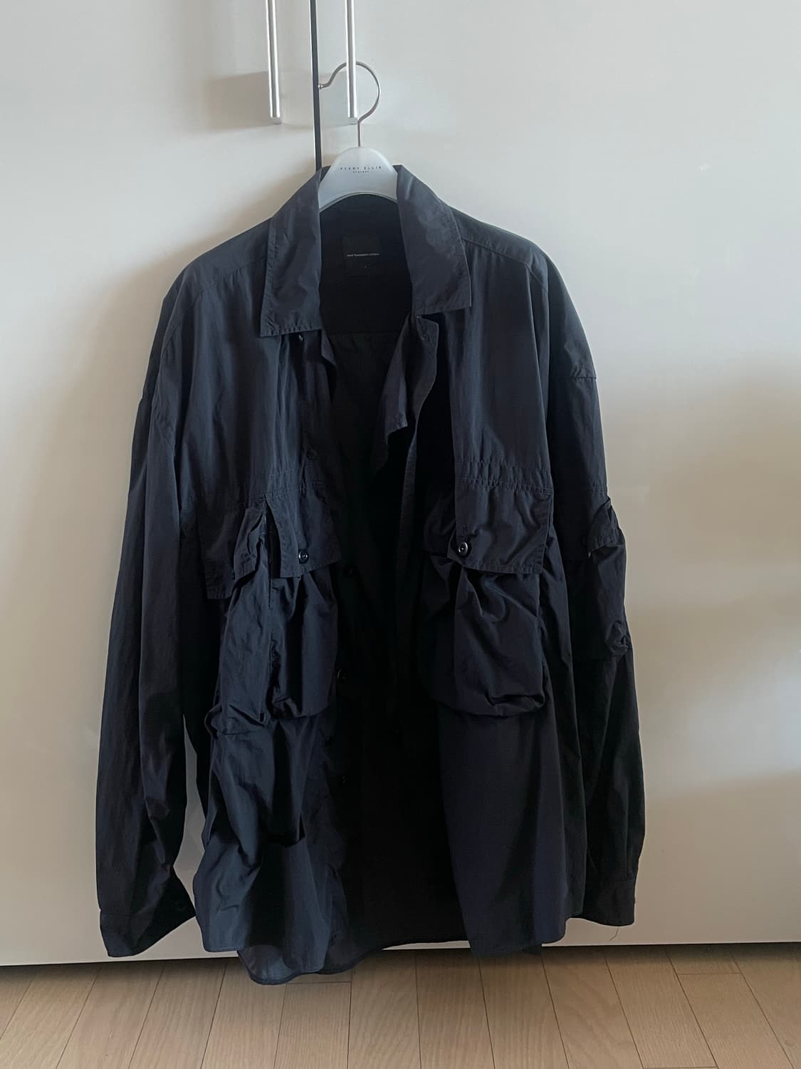 모이프 M43 셔츠 자켓 블랙 상품이미지3