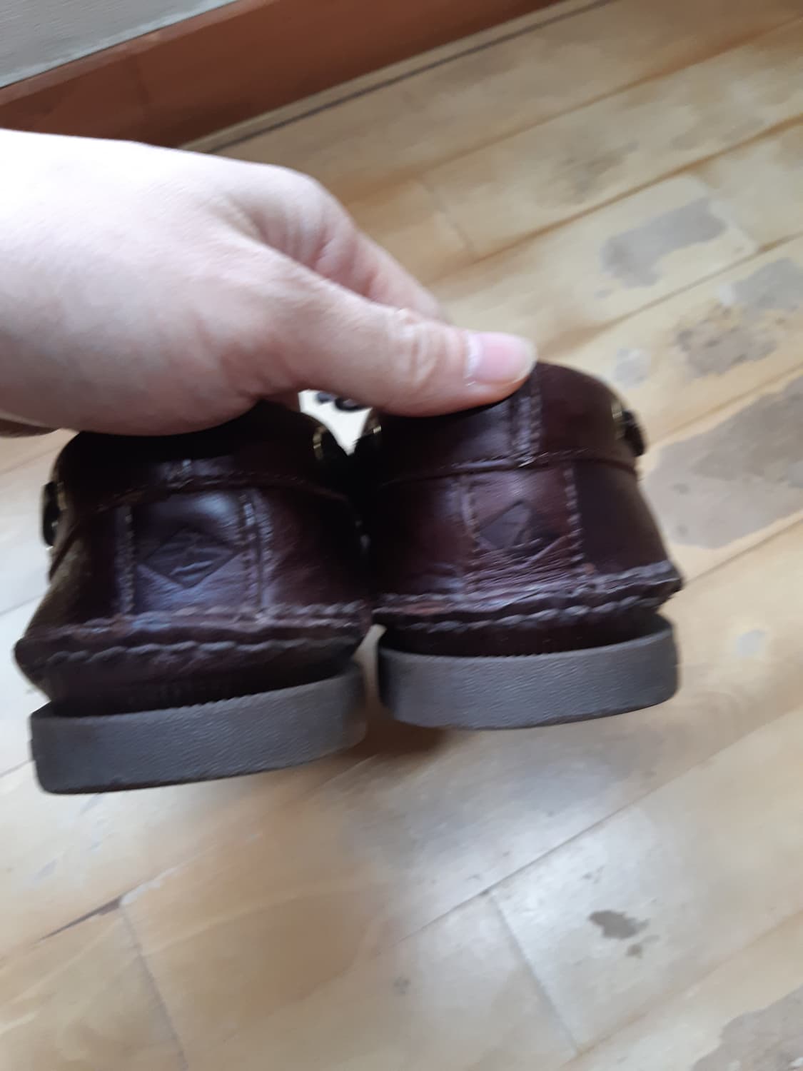 스페리 보트슈즈 다크 브라운 상품이미지2