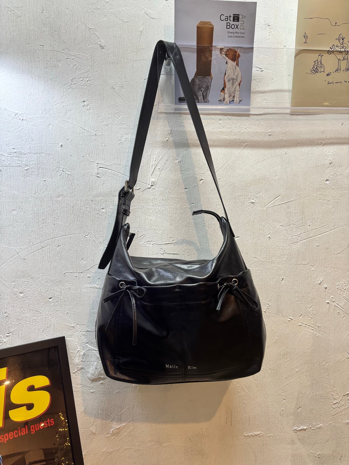 마뗑킴 포켓 셔링 리본 빅백 상품이미지3