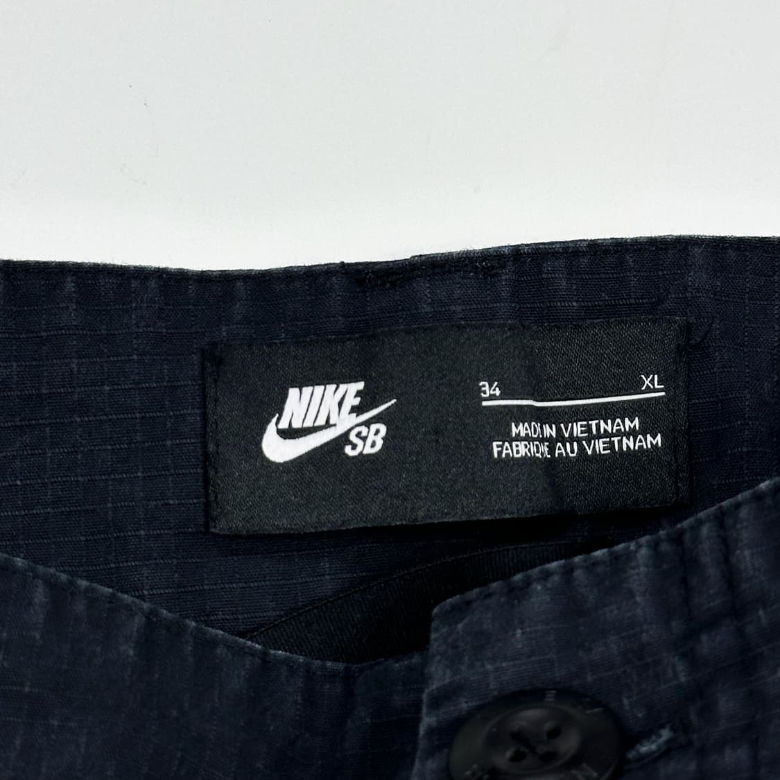 34 나이키 sb 립스탑 더블포켓 카고팬츠 블랙 상품이미지5