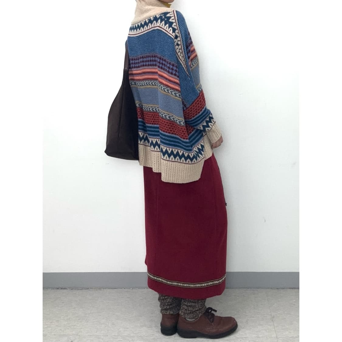 빈티지 에스닉 히피 더플 가디건 상품이미지4