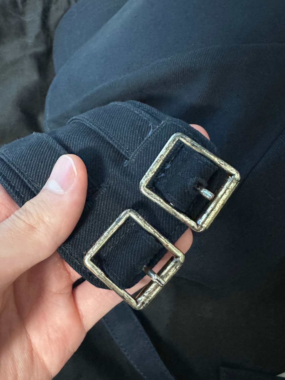 라프시몬스 - 19aw 더블 레이어드 스트랩 캡 상품이미지8