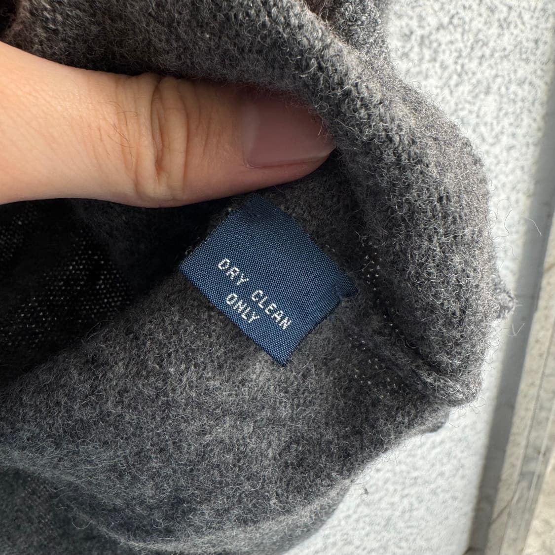 폴로 포니 로고 램스울 니트 조끼 상품이미지7