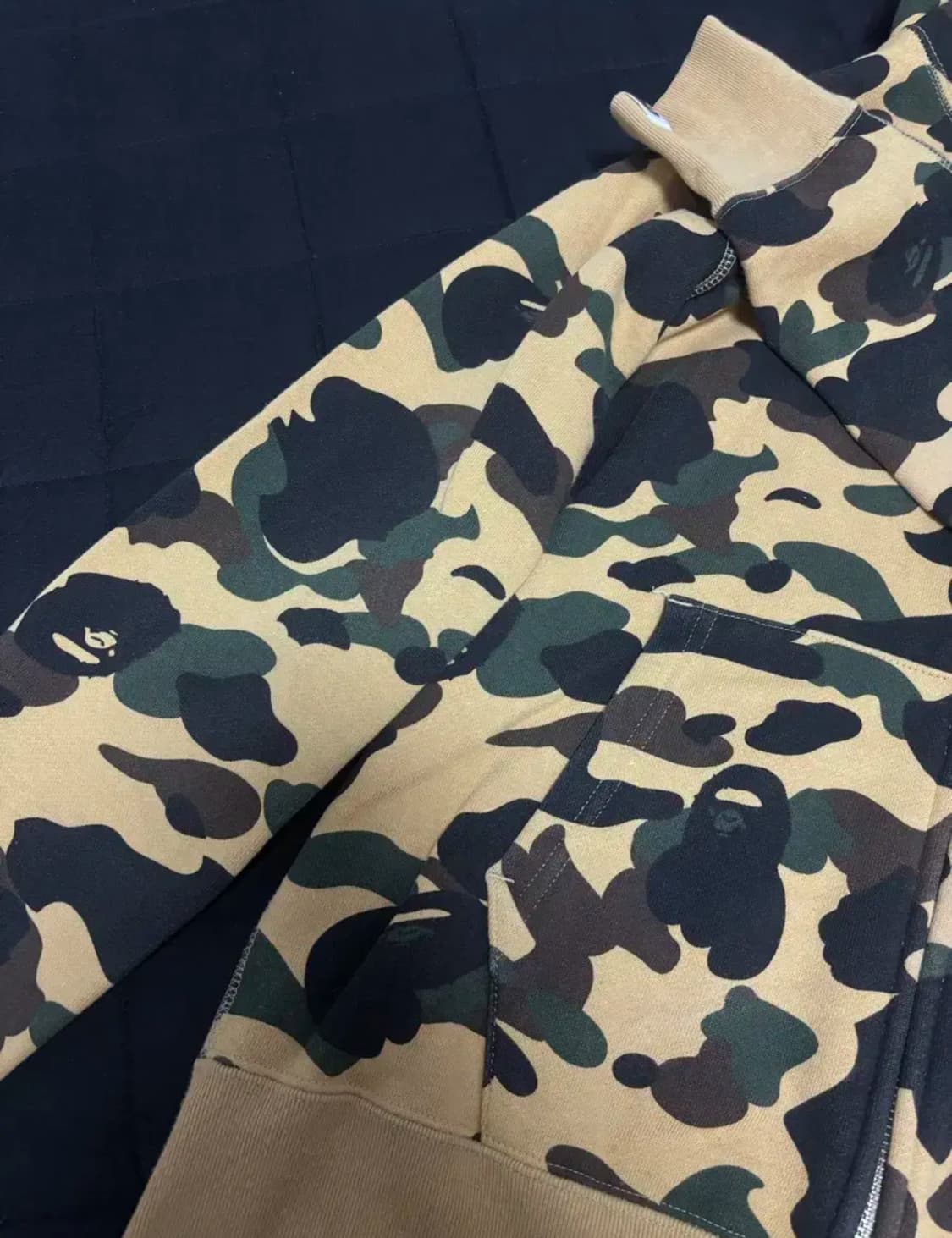베이프 황계 퍼스트 카모 후드집업 s 상품이미지4