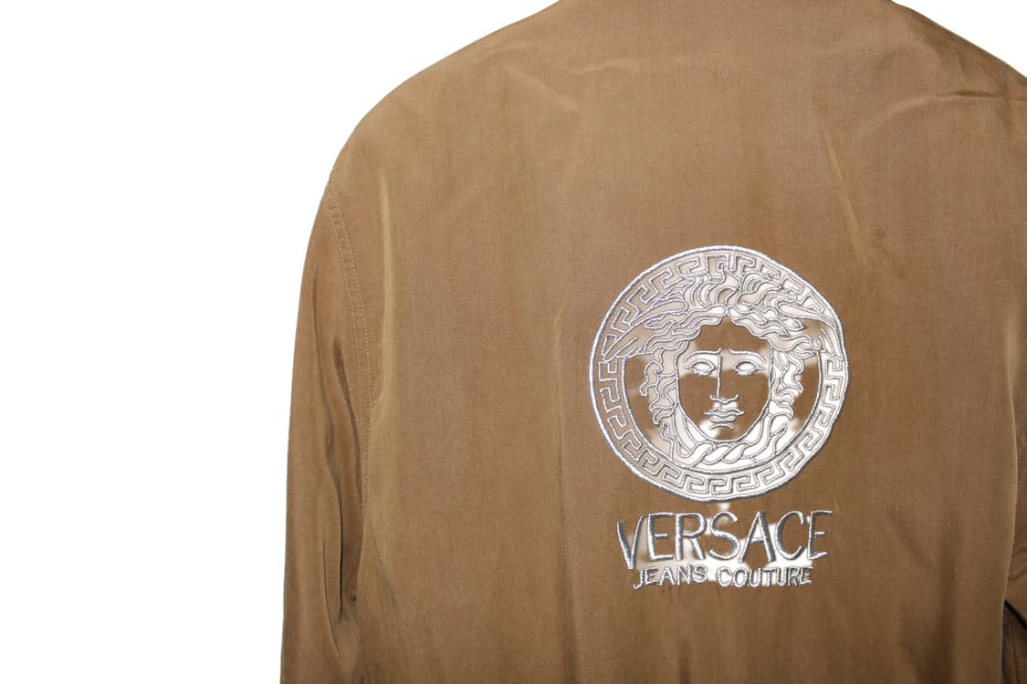 1990s 베르사체 진스꾸뛰르 메두사 나일론 집업 자켓 상품이미지9