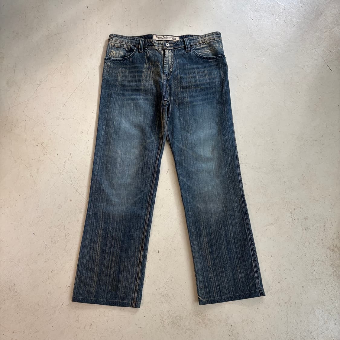 디젤 인더스트리 빈티지 와이드 데님팬츠 36 상품이미지1