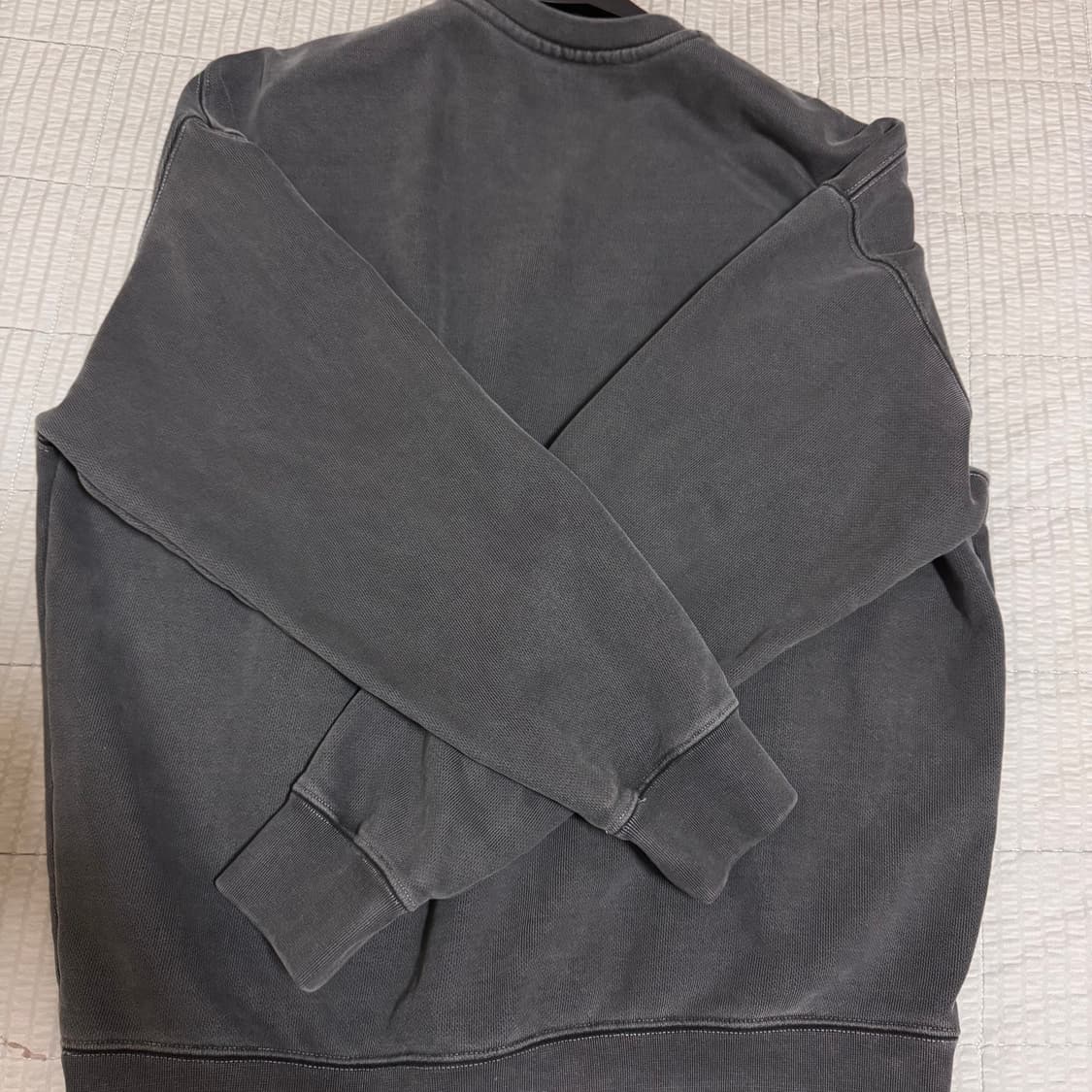 소버먼트 맨투맨 차콜 L 상품이미지3