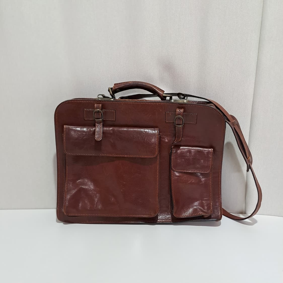 (택포) 이탈리아 라셀라 로마 가죽 서류가방 A962 상품이미지1