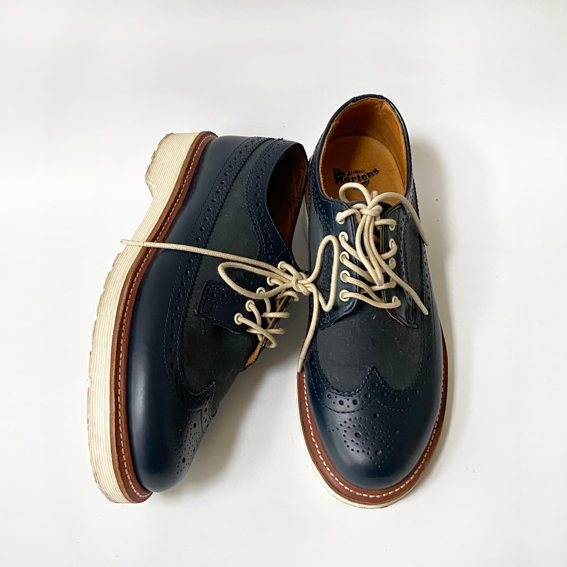 닥터마틴 알프레드 네이비 윙팁 로퍼 260 상품이미지3