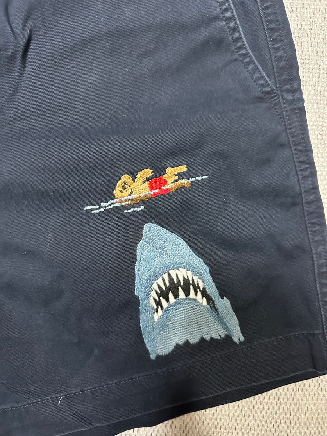 폴로 랄프로렌 프렙스터 반바지 샤크 자수 반바지 S 상품이미지2