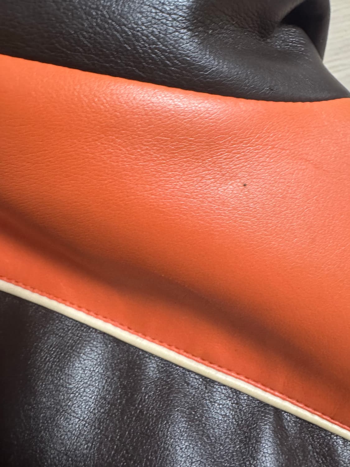 NFL  레더,가죽 바시티 자켓 상품이미지5