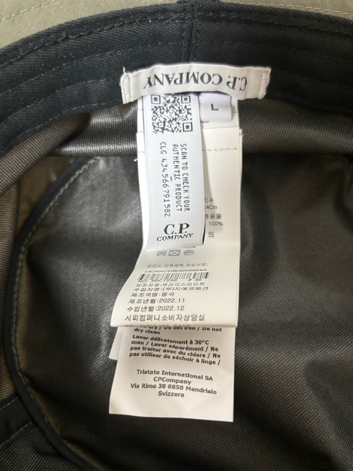 Cp 컴퍼니 버킷햇 상품이미지3