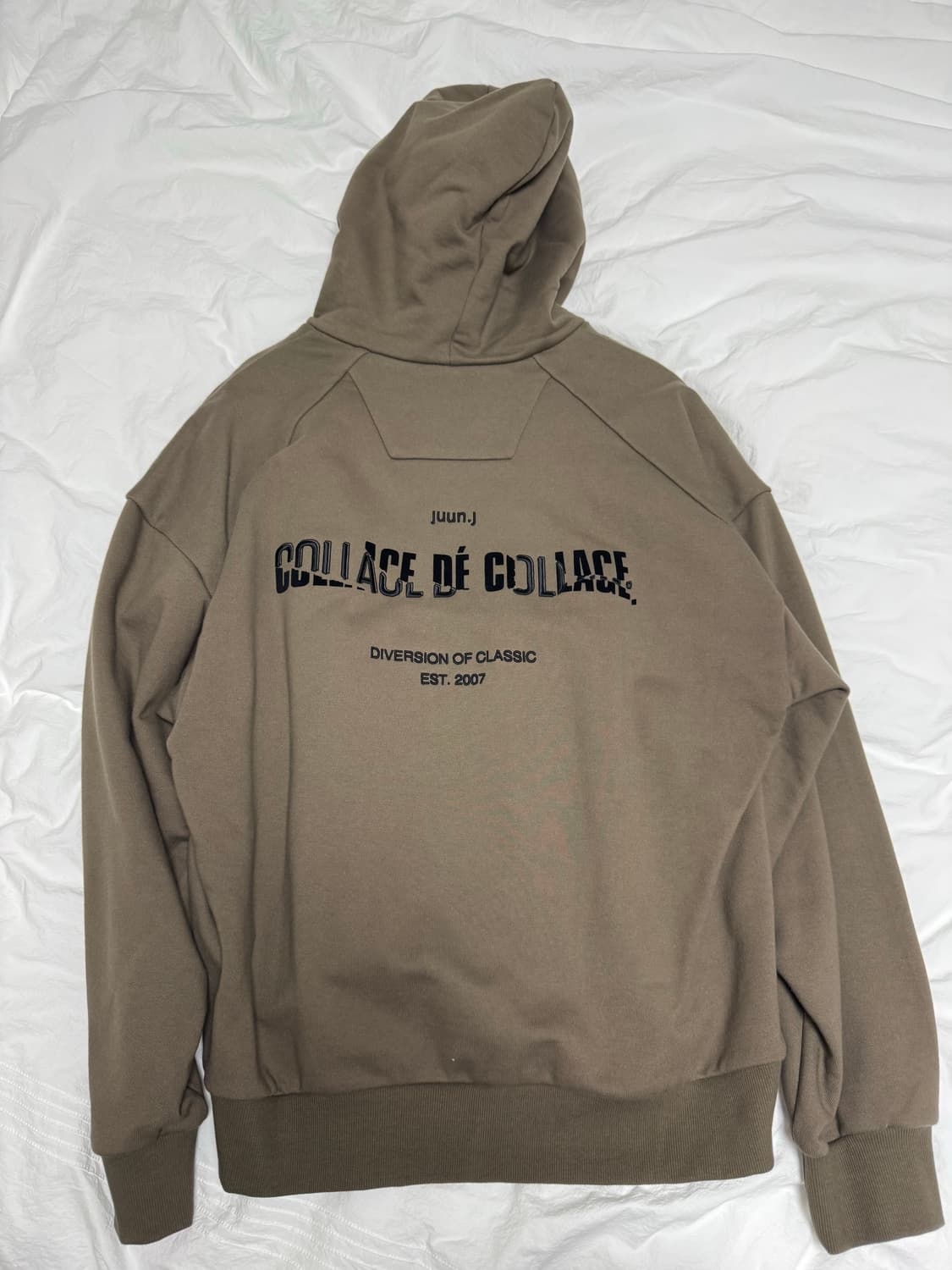 준지 브라운 후드티(새상품) 상품이미지2