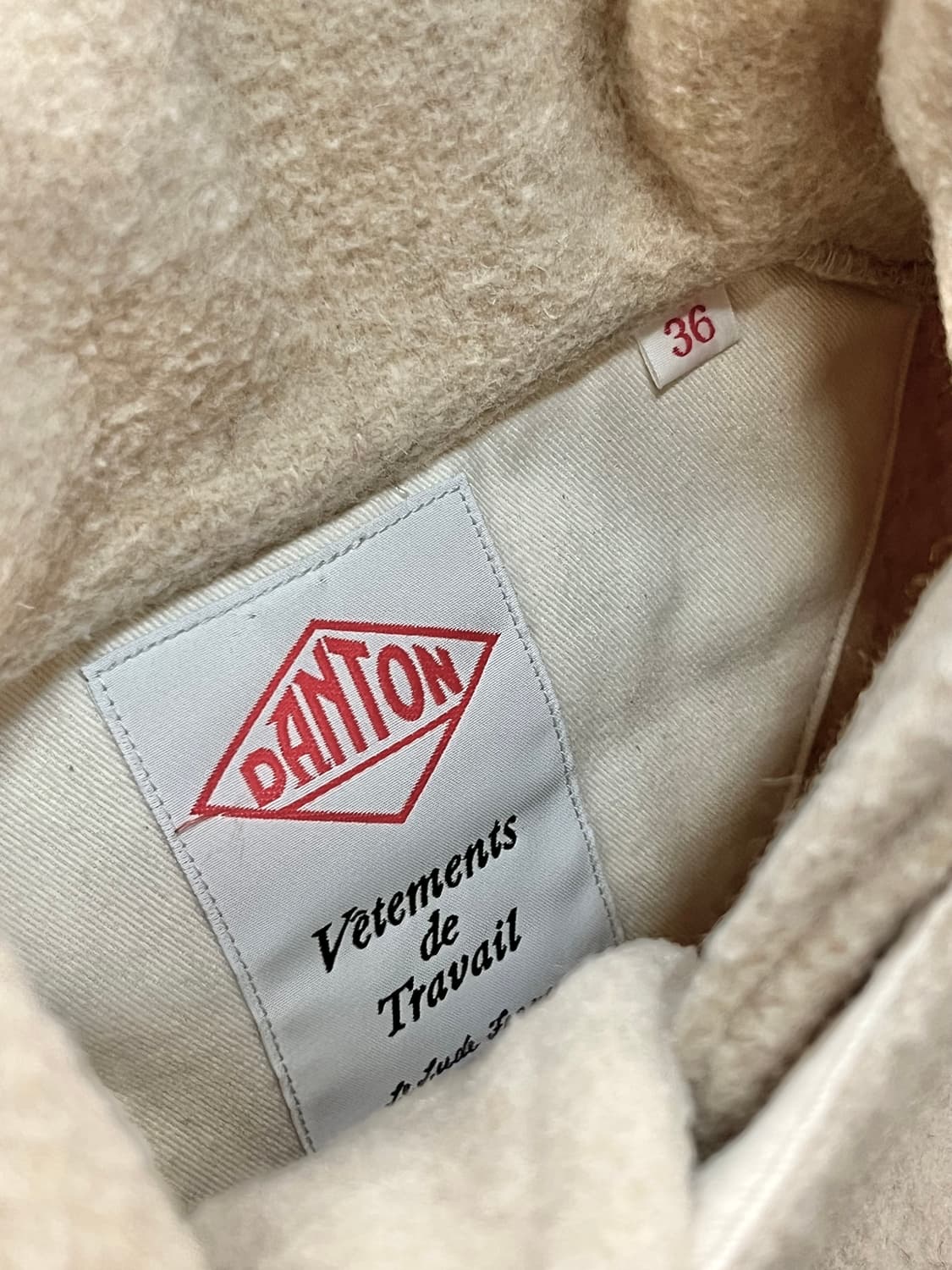 DANTON 롱 울코트 크림베이지 상품이미지9