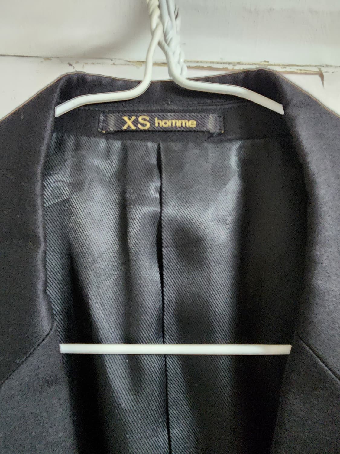 XS homme 블랙 정장 자켓 95 상품이미지4