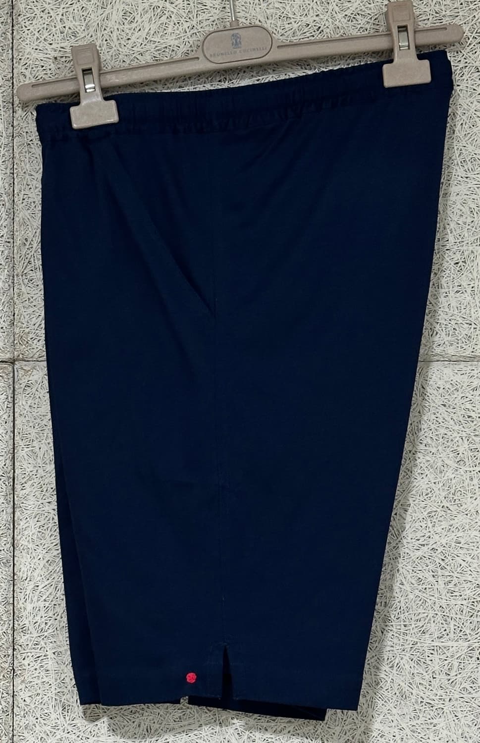 키톤 나폴리 버뮤다 드로스트링 네이비 블루 팬츠 쇼츠 반바지 상품이미지3