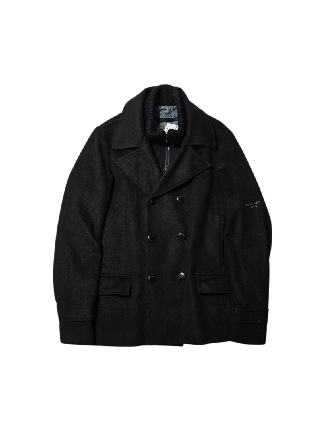 캘빈클라인 피코트 더블코트 빈티지 울자켓 L 상품이미지1