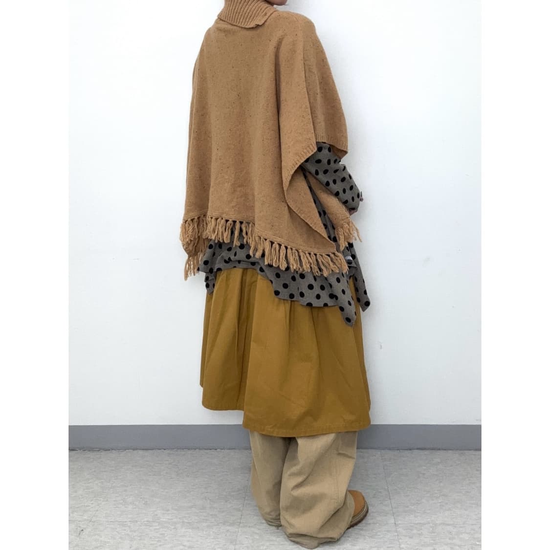 빈티지 히피 판쵸 케이프 망토 상품이미지4