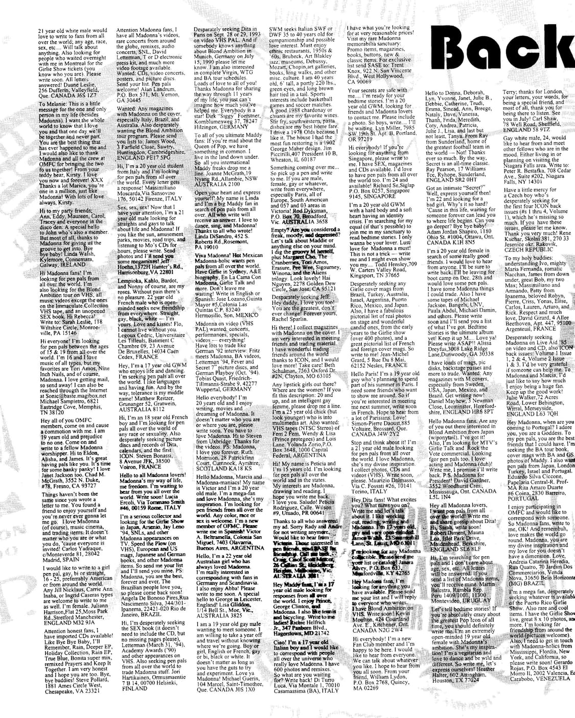 마돈나 Madonna 1 994년 팬진 ICON 해외서적 희귀서적 아트북 상품이미지8