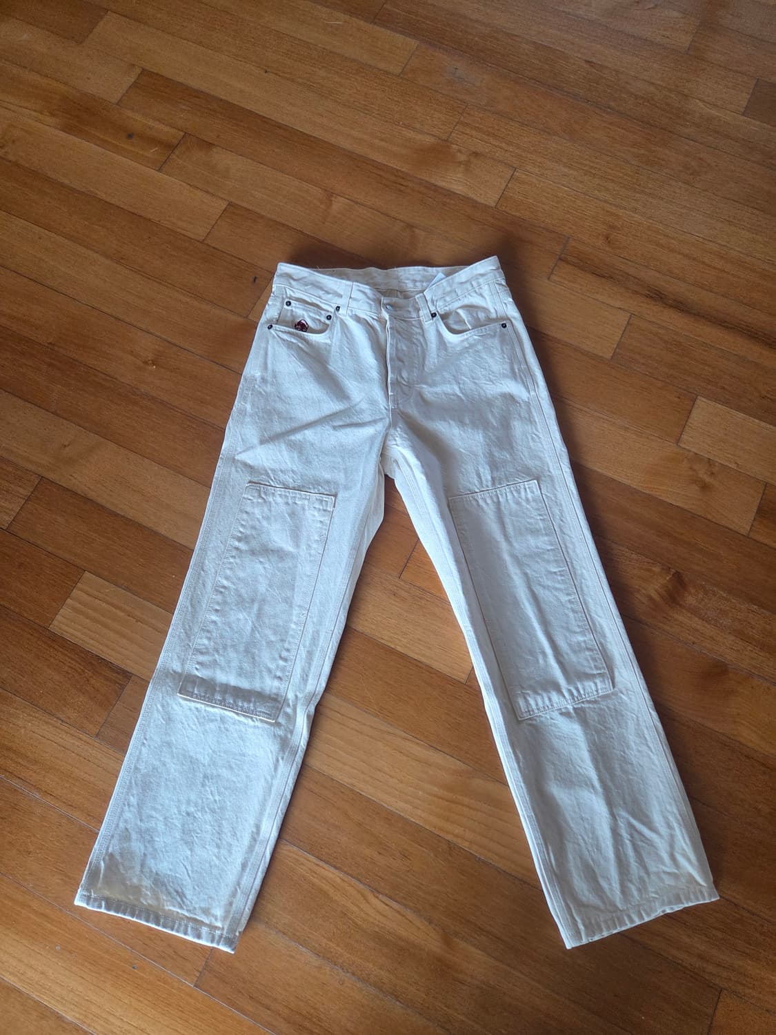 VDR 비디알 스핏파이어 112 크림 더블니 데님 M 32/30 상품이미지4