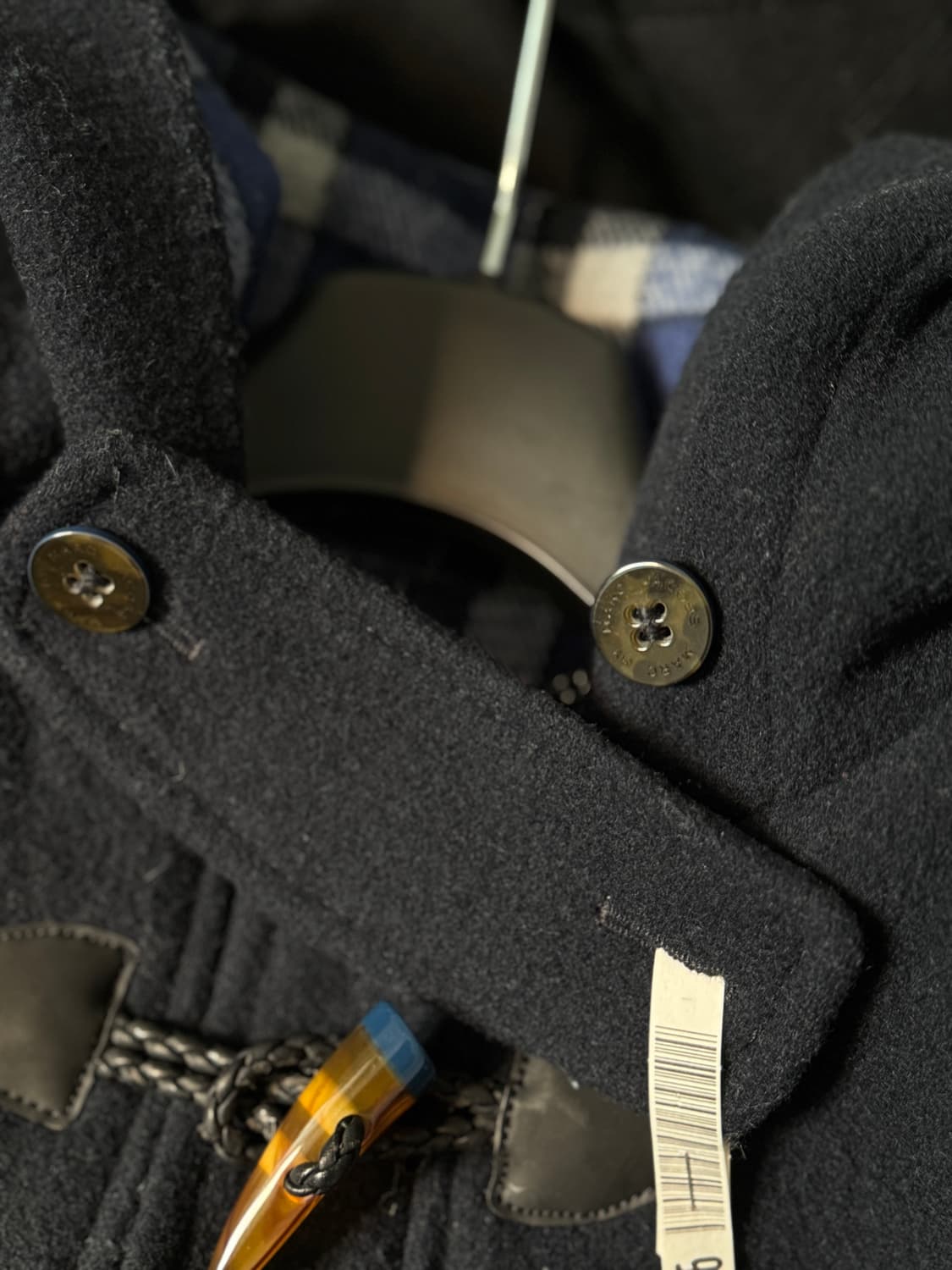 마크 바이 마크 제이콥스 울 더플코트 Navy M 상품이미지5